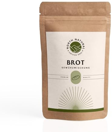 Brot Gewürzmischung | Perfektes selbstgemachtes Brot | North Natural | Anis, Fenchel, Koriander, Kümmel | Vegan und Glutenfrei