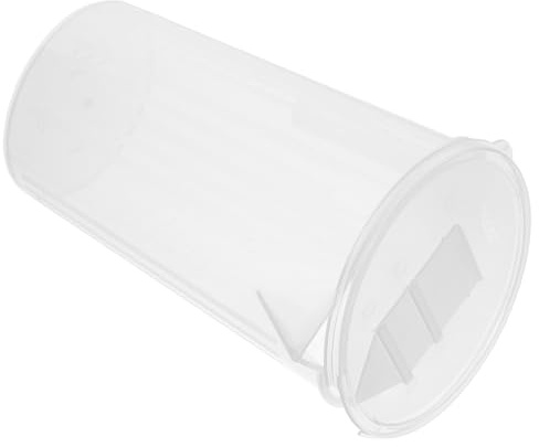 Toyvian Jarra Medidora y Doble Escala Graduada de Plástico Engrosado Tapa Deslizante 2000 Ml Vaso Medidor Reutilizable para Cocina, Hornear y Uso al Aire Libre