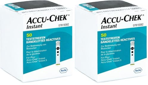 ACCU CHEK Instant Teststreifen (Packung mit 2)