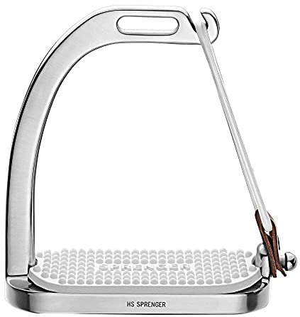 SPRENGER Steigbügel mit seitlichem Gummi (Edelstahl)