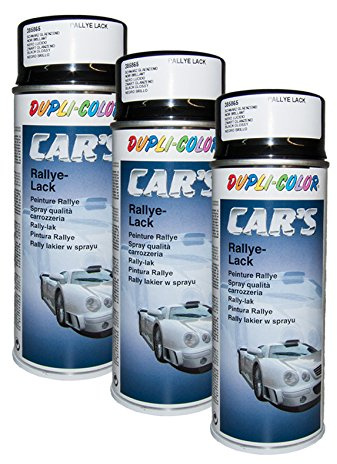 DUPLI_bundle 3X Dupli-Color Cars schwarz glänzend Spray 400 ml 385865