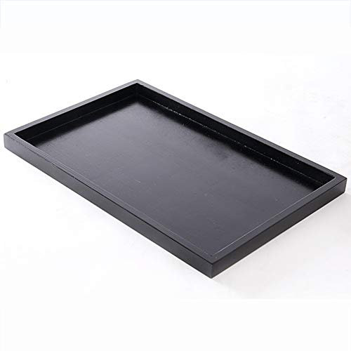 QMZDXH Déjeuner Plateau Service avec poignée,Sushi Plateau Bois Fruits Plateau Plateau A Fromage Assiette Fruits Bois
