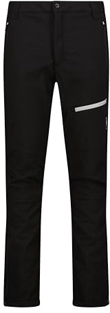 CMP - Pantalone da uomo, Nero, 48