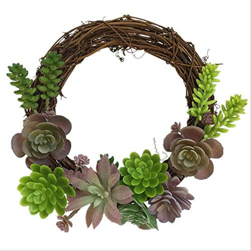 Vimmor Künstliche Blumenkränze Runde Tür Dekor Simulation Girlande Für Home Party Hochzeitsdekoration Festliche Lieferungen Foto Prop D