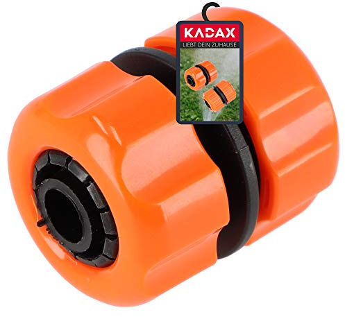 KADAX Reparator für Gartenschlauch aus Kunststoff ABS, Steckverbinder, Schnellkupplung, Schlauchverbinder, Gartenkupplung, Schlauchkupplung (1/2 Zoll)