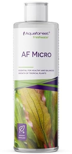 Aquaforest - AF Micro 125 ml - Fertilizzante Base Altamente concentrato con Un Set Completo di micronutrienti necessari per Lo Sviluppo ottimale delle Piante dell'acquario