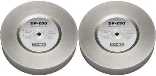 TORMEK DF-250 Diamond Grinding Wheel Fine Diameter 250 mm Grain 600 (Pack of 2)