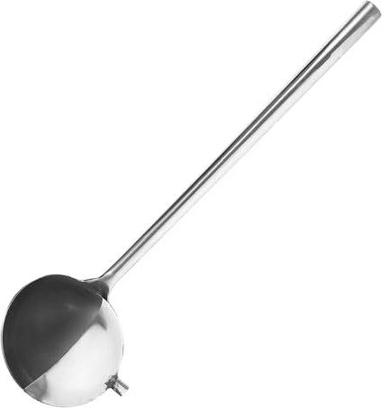 CATIEBYE Gravy Ladle Spoon for Sauces and Soups Stainless Steel Kitchen Tool Long Handle for Dressings and Gravies Practical Sauce Pouring for Cooking