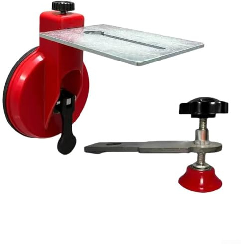 URPIZY Fliesen Saugheber Nivellierhalterung Wandfliesen Ausrichtungswerkzeug Mit Saugnapf 120Mm Für Eckfliesen Marmorfugen Präzise Wandmontage Verlegen Ausrichten Bauprojekte DIY Renovierung
