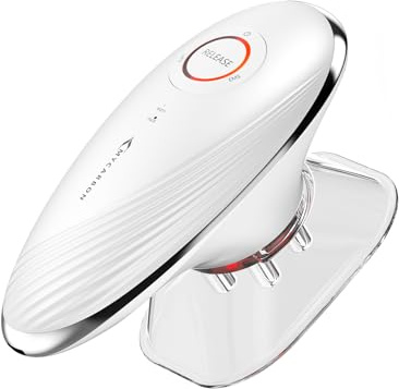 MYCARBON Masseur Anti Cellulite Appareil Électrique à Ventouse Mode EMS Infrarouge Aspiration Liposuccion Lifting Palper Rouler Minceur Raffermissement pour Visage, Ventre, Cuisse, Jambes, Bras