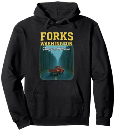Forks Washington Vampires Welcome Pullover Hoodie