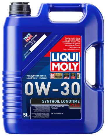 LIQUI MOLY Synthoil Longtime Plus 0W-30 | 5 L | vollsynthetisches Motoröl | Art.-Nr.: 1151