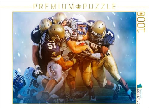 CALVENDO Puzzle American Football - Fight | 1000 Teile Lege-Größe 64 x 48 cm Foto-Puzzle für glückliche Stunden