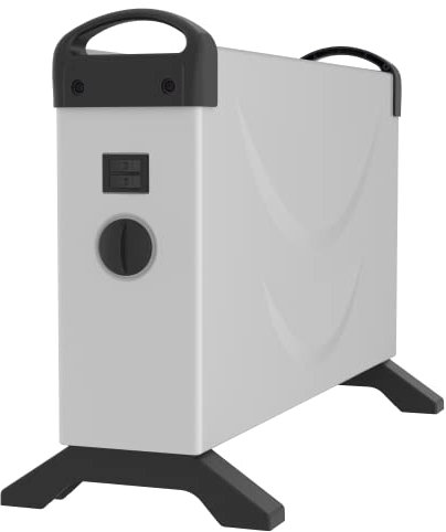 VINTEC 73064 Konvektor Heizgerät VT 2000 ECO (2 kW Heizleistung, keine störenden Luftgeräusche, automatische Temperaturkontrolle)