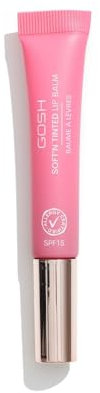 GOSH getönter Lipbalm mit LSF 15 I veganer Lippenpflege-Stift mit Farbe in Pink Rose (005) I geschmeidig weiche Lippen ohne Kleben I parfümfreier Glossy Booster I feuchtigkeitsspendender Lippenbalsam
