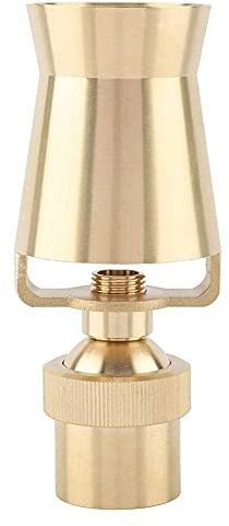 Hundnsney Brass Adjustable Ice Tower Cascade for Fountains Sprinkler (1 Inch DN25)
