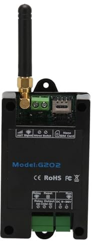 Controller Remoto per Cancello GSM G202, Interruttore Remoto, Uscita 3A 240VAC, Programmabile, Funzionamento relè, Scheda NanoSIM, Reti GSM Globali, Porte, Ascensori, Garage,