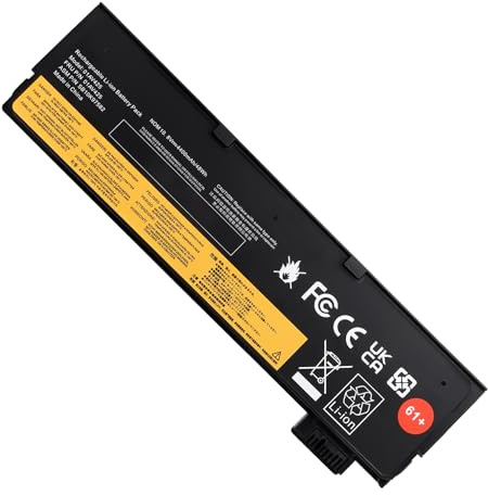 Glaxcidy 01AV425 01AV424 01AV423 Battery for Lenovo ThinkPad A485 A475 T470 T480 T570 T580 TP25 P51S P52S Series 4X50M08812 01AV422 01AV426 01AV427 01AV428 SB10K97584 SB10K97580 SB10K97579 10.8V/48Wh