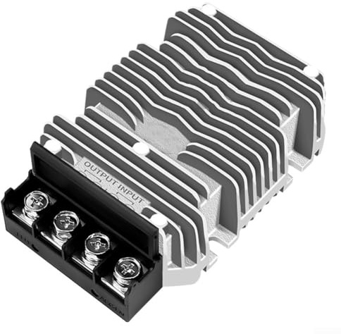 Convertitore step-down DC da 48 V a 12 V, alimentatore CC 50 A/60 A per carrelli elevatori elettrici, trasformazione efficiente della tensione (50 A)
