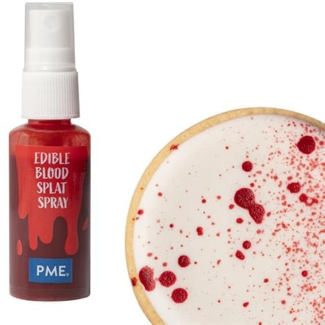 PME Essbares Blutspray für Halloween Kuchendeko (30ml)
