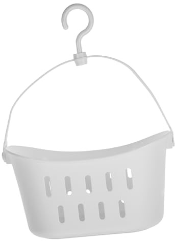 INOOMP Cestino Portaoggetti Sospeso in Plastica Per Organizzare Articoli Da Bagno Cosmetici e Piccoli Oggetti Nel Bagno Cucina o Dormitorio Universitario