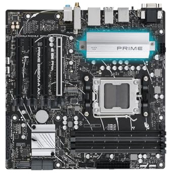 Scheda madre Scheda madre Fit For ASUS PRIME B650M-A AX Socket AM5 Supporta Ryzen 5 8500G Ryzen 7 7800X3D Ryzen 9 7900X3D CPU DDR5 256GB HDMI M.2 mATX