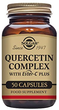 Solgar Quercetin Complex Vegetable Capsules - Pack of 50 - Supports Immunity and Protects from Oxidative Stress - With Ester Vitamin C and Bromelain - Vegan and Gluten Free