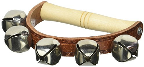 Fuzeau - Couronne 5 Grelots - Facile À Tenir En Main - Développe Le Sens Du Rythme - Instrument Musique Ludique Et Résistant Pour Enfants - Métal Sonore De Qualité - Dès 5 Ans - Ref. 70522