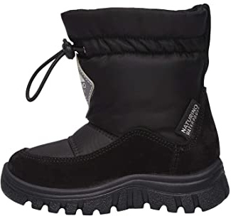 Naturino Garçon Unisex Kinder Varna WP Bottes après Ski, Black, 21 EU