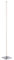 SellTec LED Stehleuchte, platzsparende Stehlampe - Leselampe Leseleuchte Touchdimmer warmweiß, Lampe stufenlos dimmbar, warmweiß…