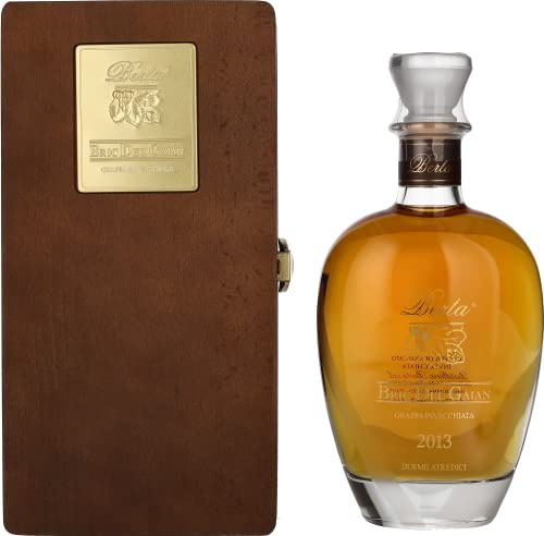 Berta Bric del Gaian Grappa di Moscato 2013 43% Vol. 0,7l in Holzkiste