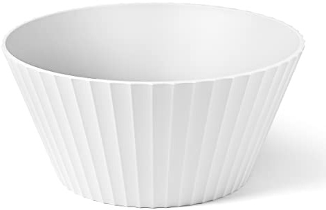 Bol NETTONE (L, Blanc Arctique) - BLIMPLUS - Polypropylène (PP) - Moderne - Bol - Moulage par injection - Adapté, recyclable