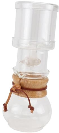 LIFKOME 1 Satz Cold Brew Kaffeemaschine Eistropftropferglas Cold-Brew-Filter kaffeepadmaschine Wasserkessel Kaffeetasse Wassertopf aus Glas Kaffeekanne aus Glas Handbuch