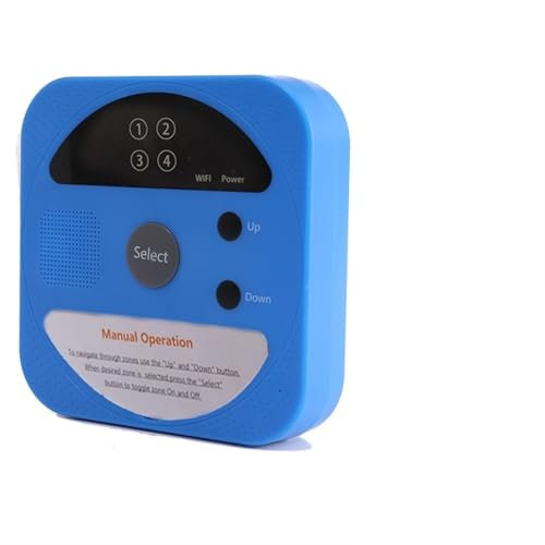 TUYA Smart Sprinkler Timer Home WiFi Controllo elettrico Valvola dell'acqua Valvole Elettrovalvola 24 V Valvola a sfera di controllo del livello dell'acqua automatico for prato, cortile(10X Style 4)