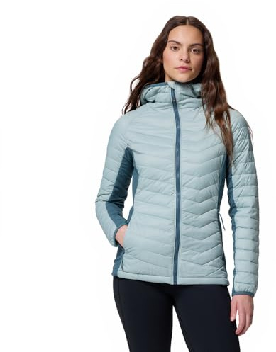 Columbia Powder Pass 2 Hybrid - Chaqueta acolchada con capucha para mujer (paquete de 1)