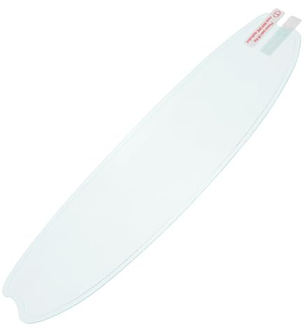 BELLIFFY Pellicola Antiappannamento Per Visiera Del Casco Trasparente Resistente All'appannamento Protezione Uv Adatto Per Caschi Per Veicoli a Motore e Veicoli Elettrici