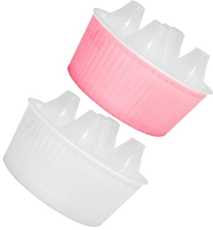 BCOATH 2 pezzi Vasi Idroponici a 5 Fori con Indicatore Acqua per Piante da Interno Contenitori Stabili per Bulbi e Vasi Decorativi per Scrivania