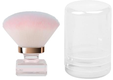 Cepillo Para Limpieza De Manicura - Quitapolvos Para Uñas | De Cerdas Para | Barrer, Herramienta Portátil De Acabado De Maquillaje Estilo kabukii Para Salón De Belleza. Accesorio D