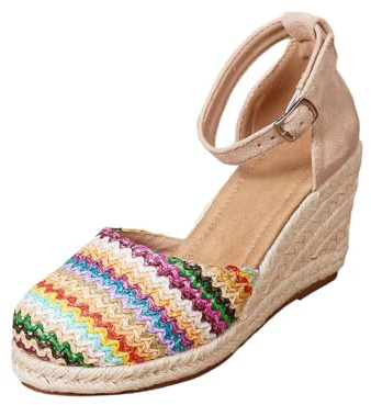 Scarpe Tradizionali Donna Scarpe Con Tacco Donna Estive Piattaforma Danza Blocco Sposa Cinturino Festivo Stivaletti Calzature Sera