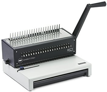GBC CombBind C250Pro Binding Machine, 20 Sheet Punch Capacity, 450 Sheet Binding Capacity, A4, Black, IB271403