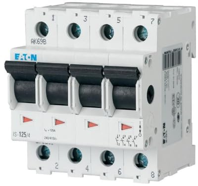 Eaton IS Trennschalter 4-polig Verteiler 63A IP40