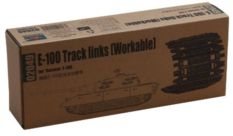 Trumpeter 02049 - 1:35 E-100 Track links - Neu