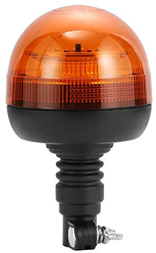 D-TECH 12/24V Gyrophare LED flexible lumineux stroscopique d'urgence feu clignotant Homologué pour Tracteur Camion