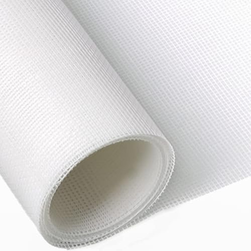 INTIRILIFE Fliegennetz aus Fiberglas Weiß Meterware Breite 80cm Maschenweite 1,2mm - UV beständig Fliegengitter Insektenschutz Gitter Fenster für Balkontür Wohnzimmer Terrassentür, DIY-Schneiden