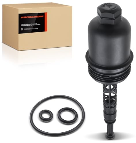Frankberg Boîtier de filtre à huile Essence Compatible avec SLK R171 1.8L Classe CLC CL203 1.8L Classe CLC CL203 1.6L Classe C T-modèle S204 1.8L Classe C W204 1.8L Remplacer# V30-1025
