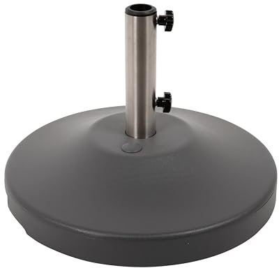 US Weight Befüllbarer Schirmständer, leer, grau