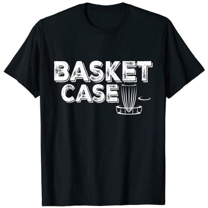 Discgolf Shirt Basket Case Used-Vintage Burnout Sport T-Shirt
