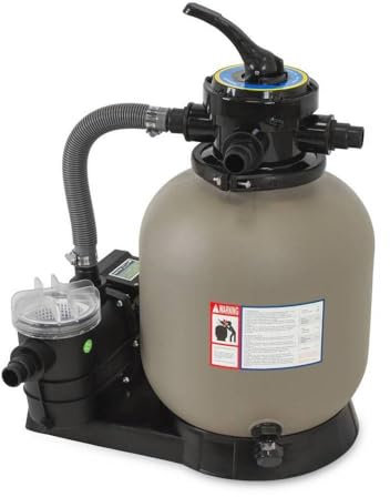 SAXONICA Sandfilteranlage BETA TOP Ø 350 mm I 4-Wege-Ventil I selbstansaugend | bis 20 m³