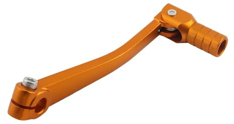 PowerMotor Motorcycle Gear Shift Lever Enduro Aluminum Start Lever for 125cc to 400cc Dirt Pit Monkey Bike ATV Quad Accessories Gold