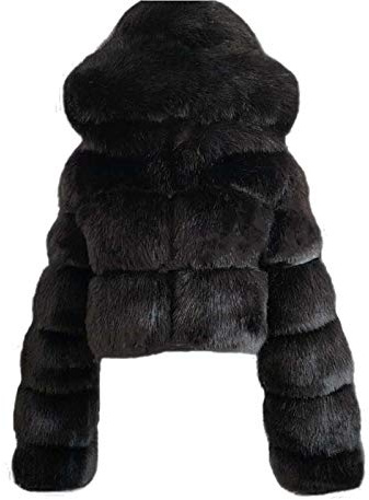 Donna Cappotto in Pelliccia Sintetica Elegante Giacca Maniche Lungo Giubbotto Donna Invernale Parka Pelliccia Ecologica Donna Giubbino Donna Autunno Ispessimento Termico Parka Autunno Inverno Cappotti